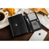 BETLEWSKI® SOFTLY – Skórzany Portfel Damski RFID Komfortowy i Stylowy