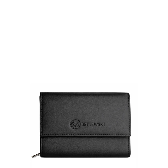 BETLEWSKI® SOFTLY – Skórzany Portfel Damski RFID Komfortowy i Stylowy