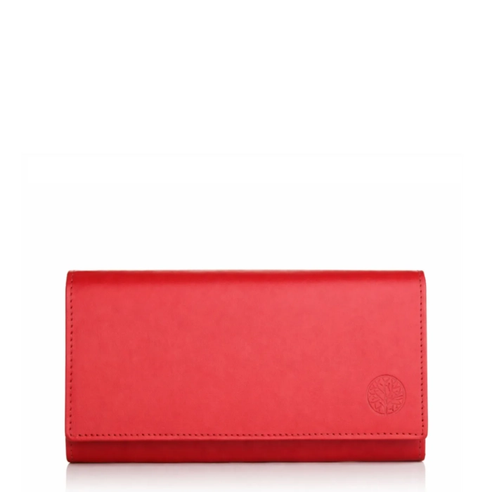 BETLEWSKI® BASIC – Portfel damski w eleganckiej czerwieni