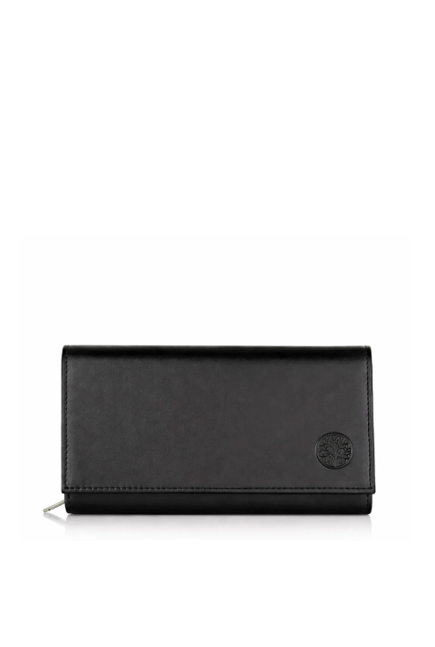 BETLEWSKI® BASIC –Duży Skórzany Portfel Damski RFID Elegancki Klasyczny