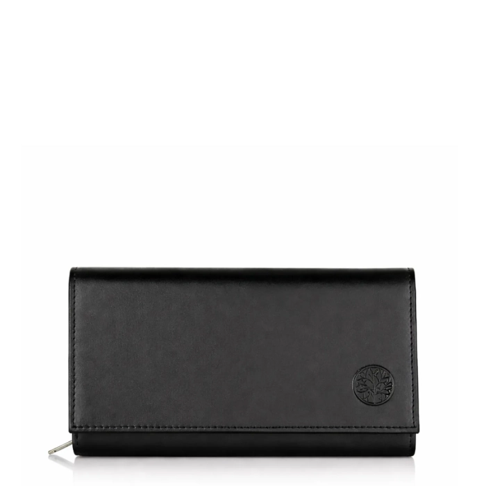 BETLEWSKI® BASIC –Duży Skórzany Portfel Damski RFID Elegancki Klasyczny