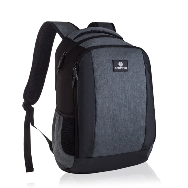 BETLEWSKI® ACTIV – Miejski plecak na laptopa szary