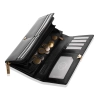 BETLEWSKI® SHINY – Lakierowany Skórzany Portfel Damski RFID Duży Elegancki