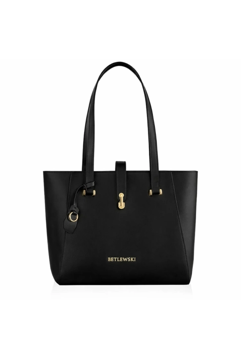 BETLEWSKI® REESE – Mała torebka damska w klasycznej czerni