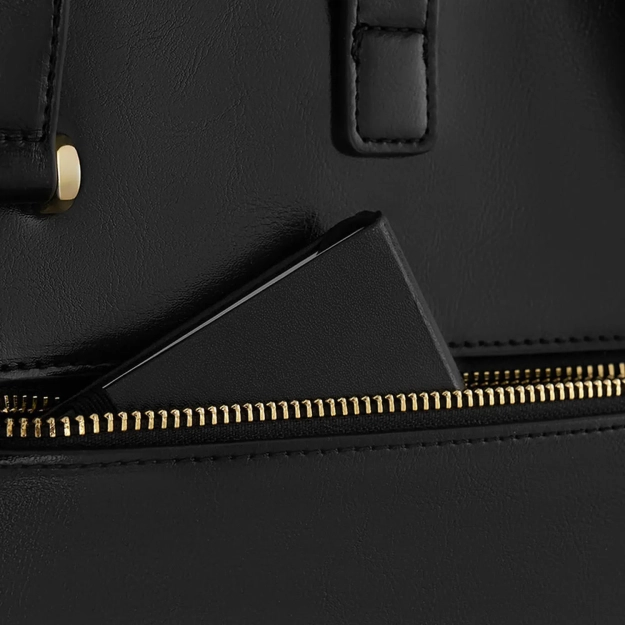 BETLEWSKI® REESE – Mała torebka damska w klasycznej czerni