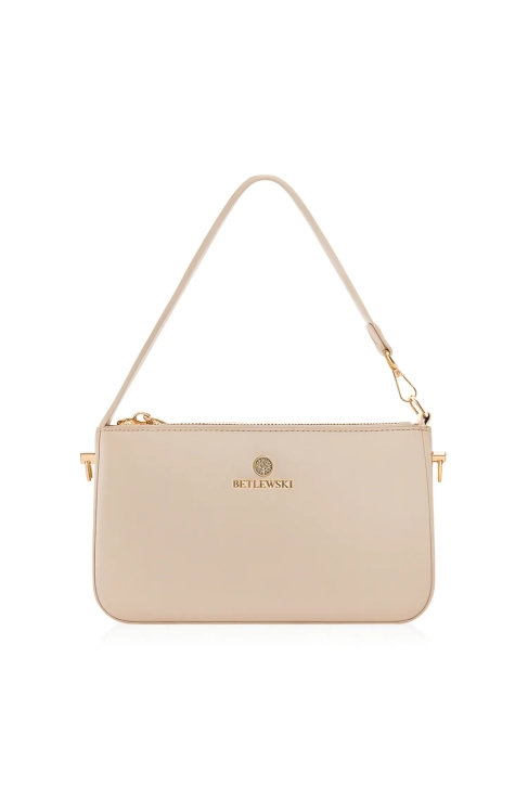 BETLEWSKI® MILEY – Torebka damska w eleganckim beżu