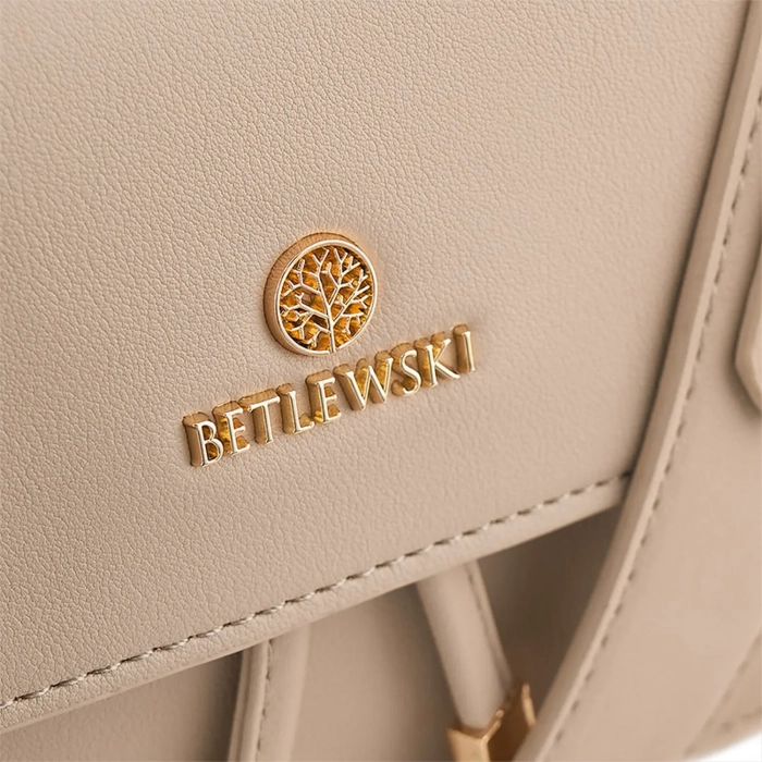 BETLEWSKI® MILEY – Torebka listonoszka w eleganckim beżu