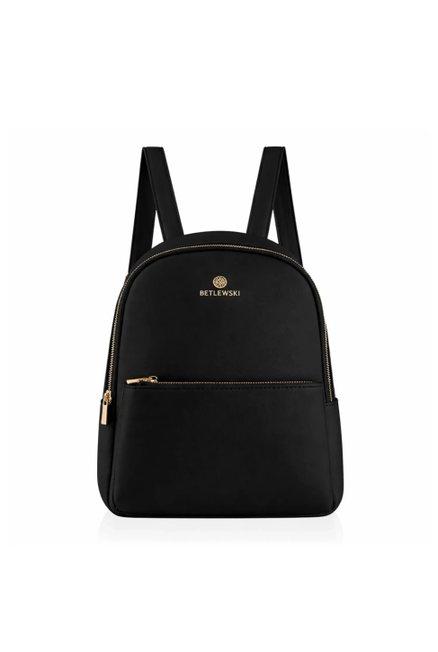 BETLEWSKI® MILEY – Plecak damski w klasycznej czerni