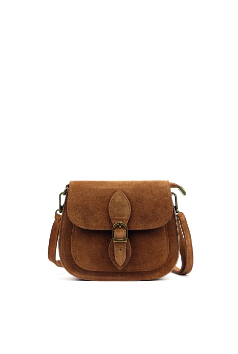 LUKA - Torebka damska w klasycznym brąze