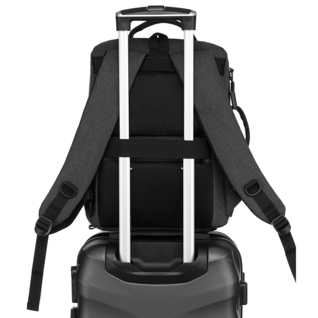 PETERSON - Funkcjonalny i stylowy plecak na laptopa z portem USB