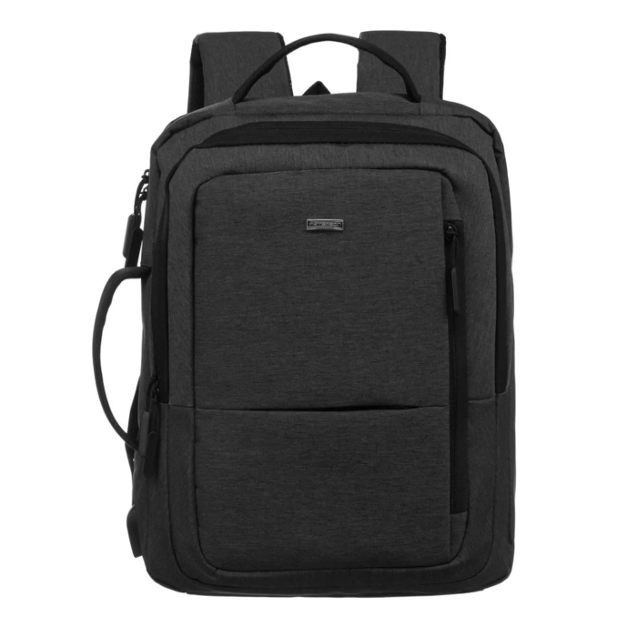 PETERSON - Funkcjonalny i stylowy Plecak na laptopa z portem USB