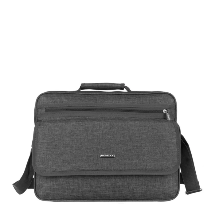 ROVICKY BUSINESS – Torba męska na laptopa w kolorze popiel